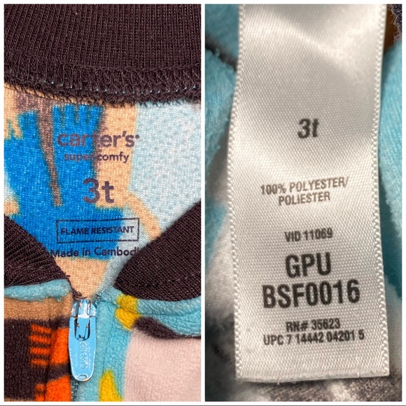 Carter’s Winter Sleeper/Footie Pajamas - Picture 4 of 4